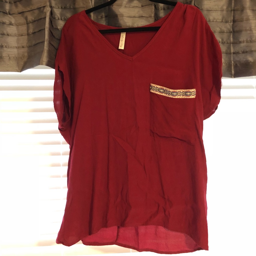Red shirt